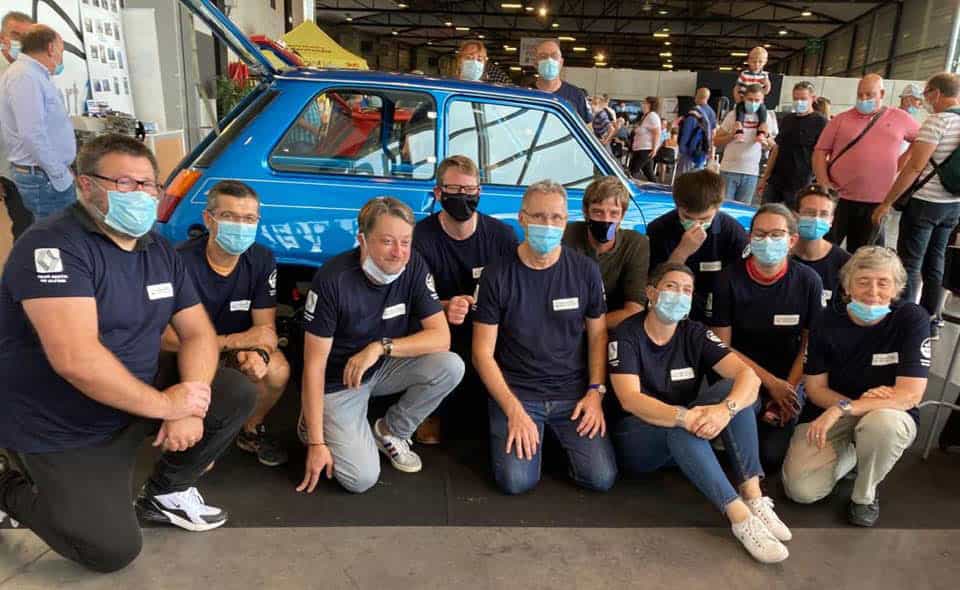 Team restauration R5 Alpine